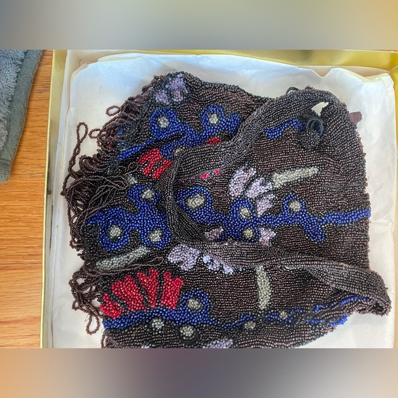 Vintage beaded bag. - Picture 2 of 8